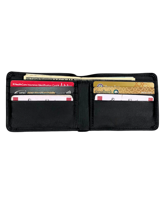Modern Bifold Wallet – Premium Leather