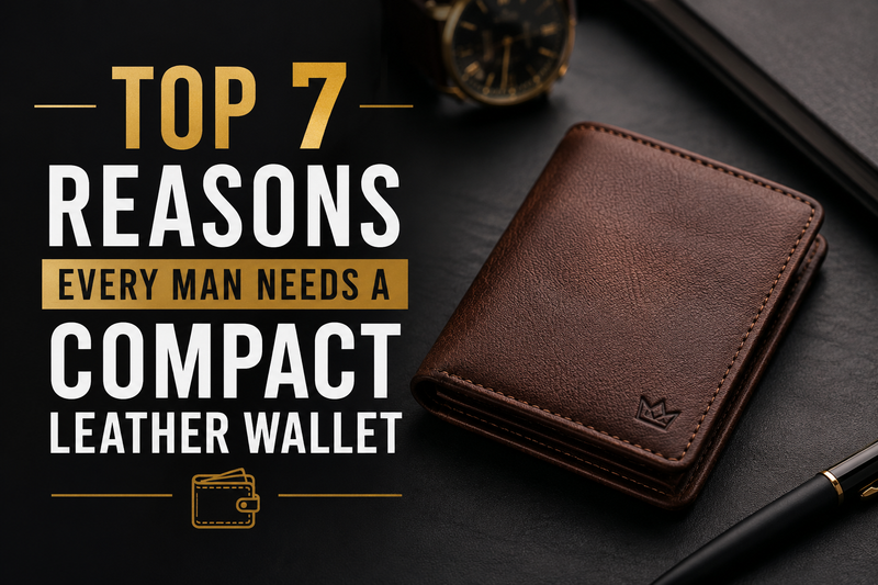 Top 7 Reasons Every Man Needs a Compact Leather Wallet