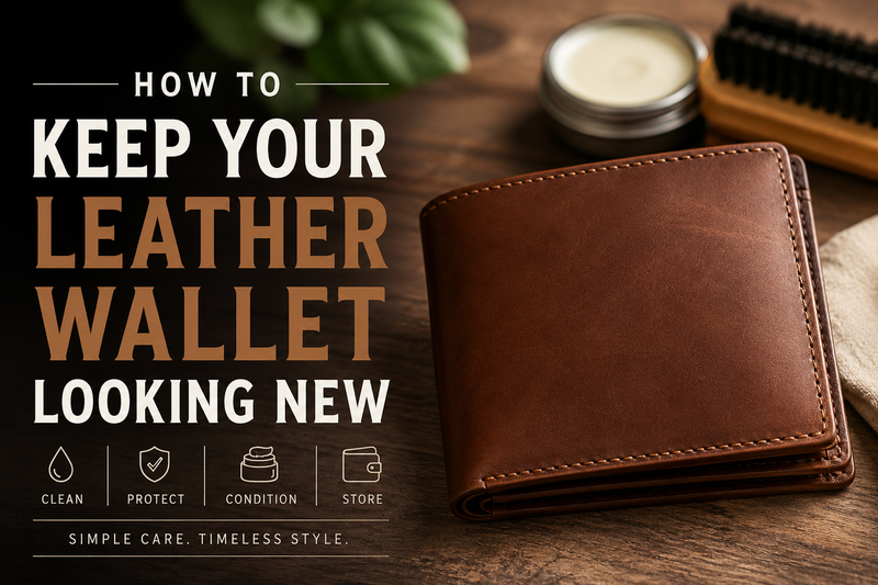 How to Keep Your Leather Wallet Looking New