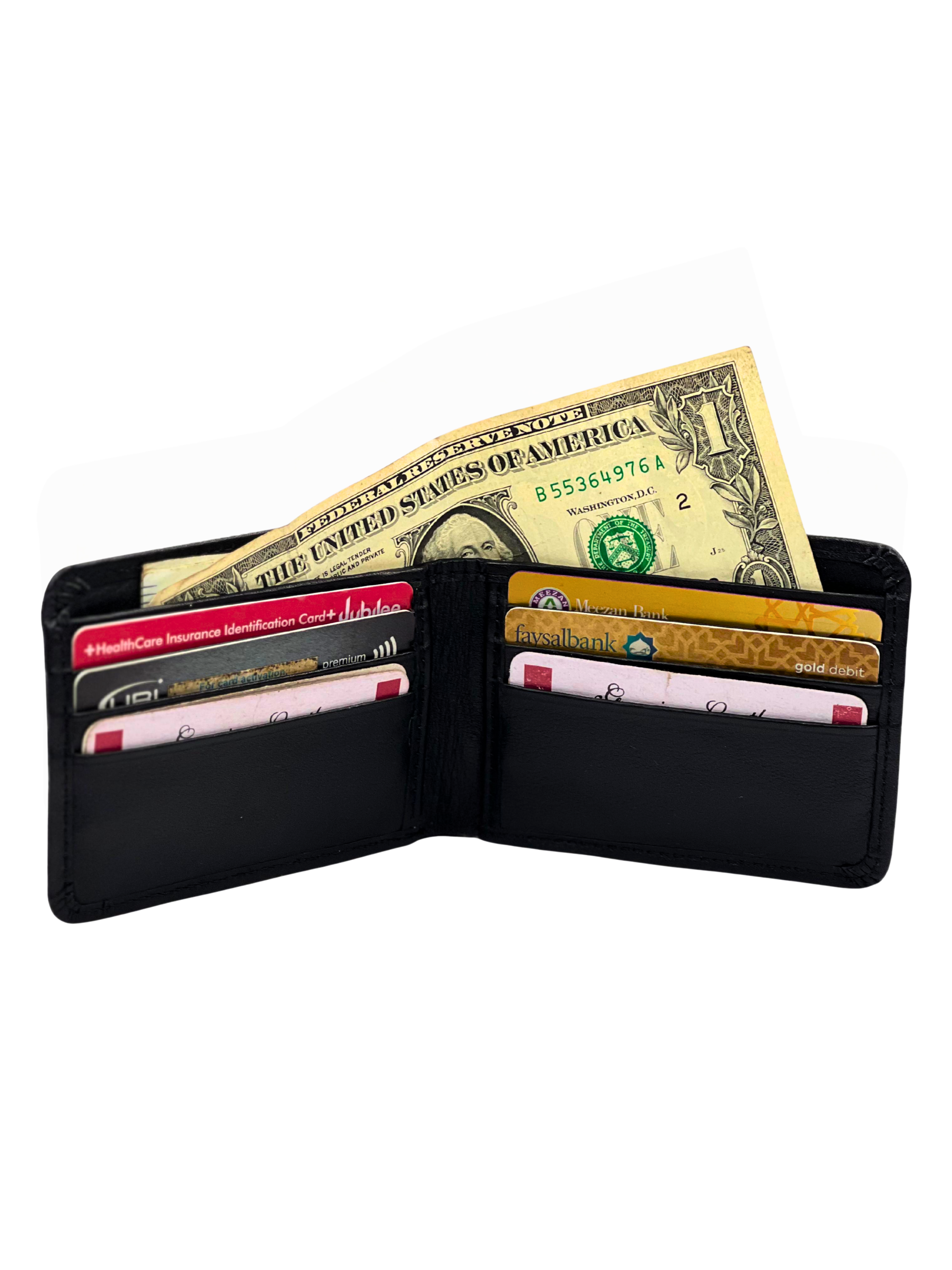 Modern Bifold Wallet – Premium Leather