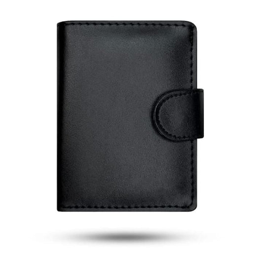 Premium Bifold Button Lock Wallet